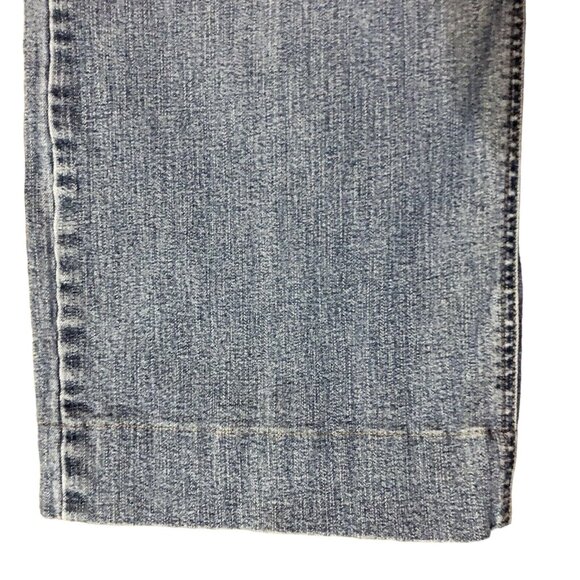 Christopher Banks Jeans Womens 12 Used Stretch Some Wear Hemmed - Picture 6 of 15